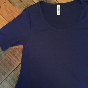 Lularoe Perfect T Size XS Dark/navy blue